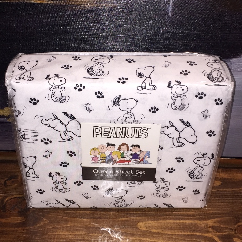 Snoopy peanuts queen sheet set - Picture 3 of 7